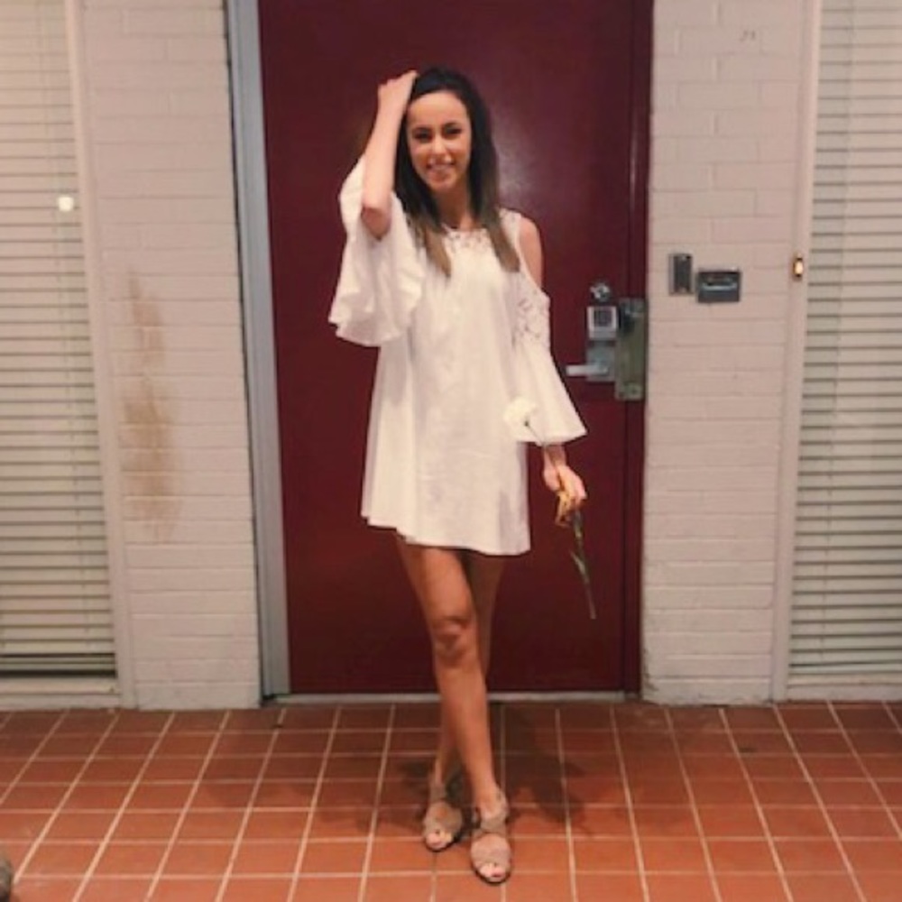 White dress